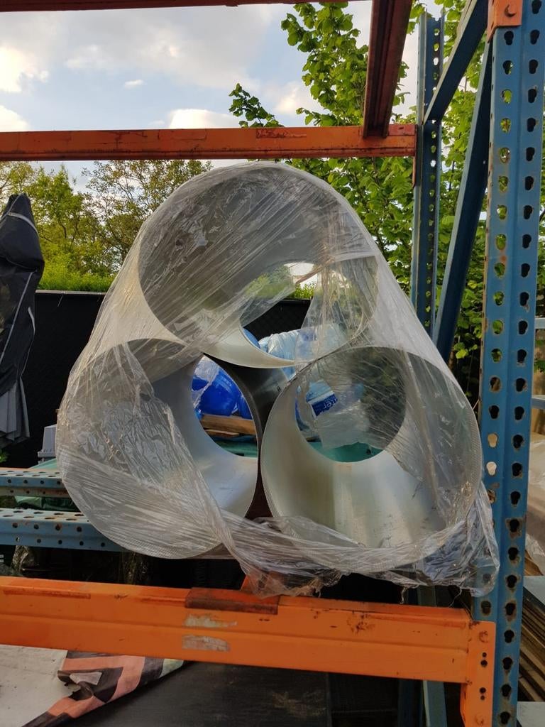 Schoorsteen aluminium buis, Ophalen of Verzenden
