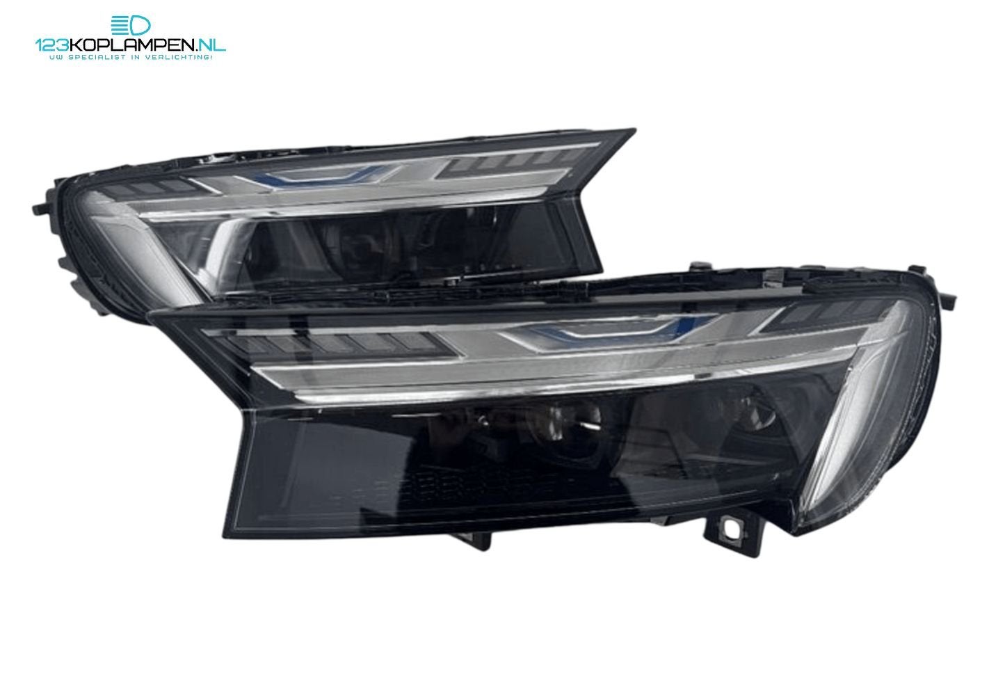 Audi Q7 4MB facelift laser koplampen set koplamp links recht, Gebruikt, -, -, -