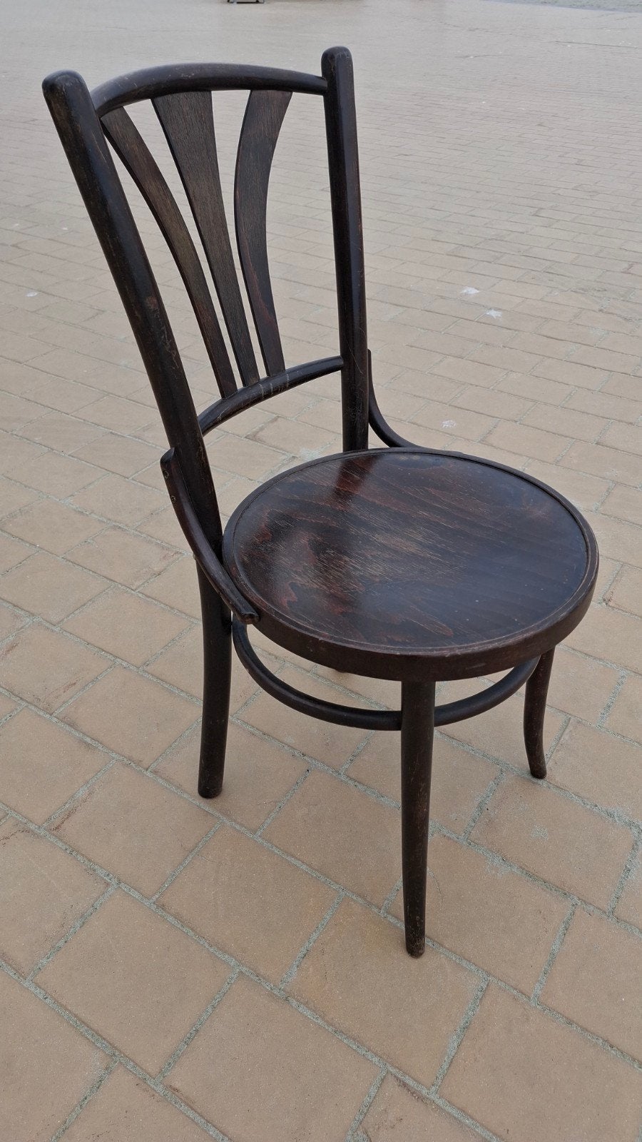 54 thonet cafe bistro stoelen gebogen bruin hout horeca set, Maison & Meubles, Chaises, Utilisé, Cinq, Six Chaises ou plus, Bois