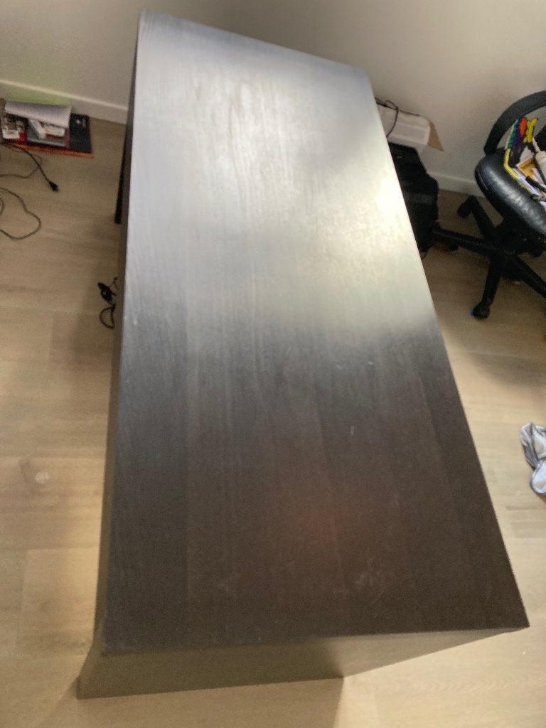 Bureau IKEA Malm, Bureau d'ordinateur, 65 cm, Enlèvement, Utilisé