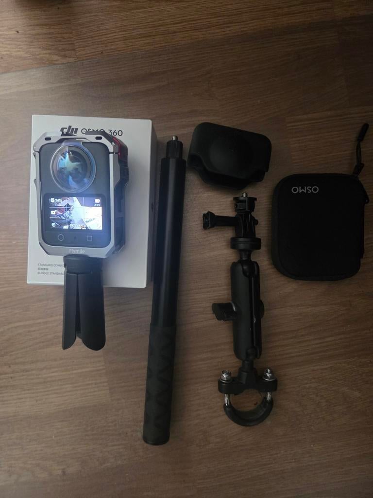 Dji osmo 360, Ophalen