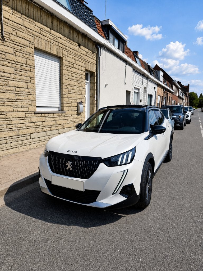 Peugeot 2008 GT Line | 2021 | Automaat | Panodak | Trekhaak, Auto's, Peugeot, 1199 cc, Leder en Stof, Wit, 96 kW