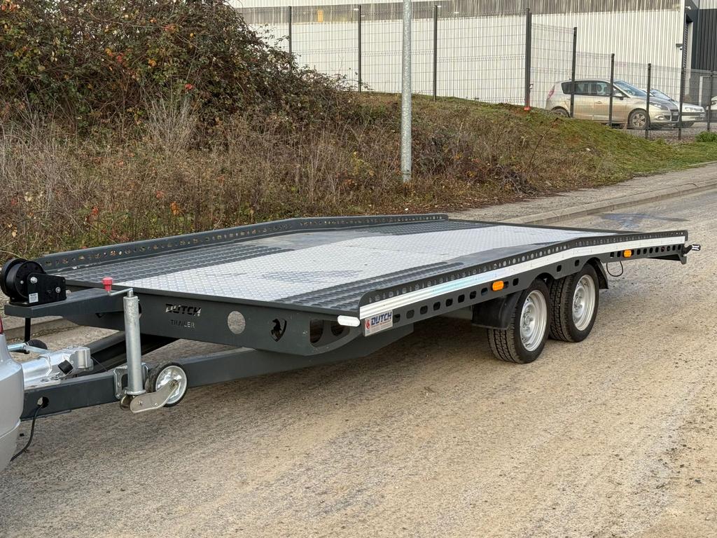 Porte Voiture Neuve Essieux Freinée 3500KG Acier galvaniser, Autos : Divers, Remorques, Enlèvement, Neuf