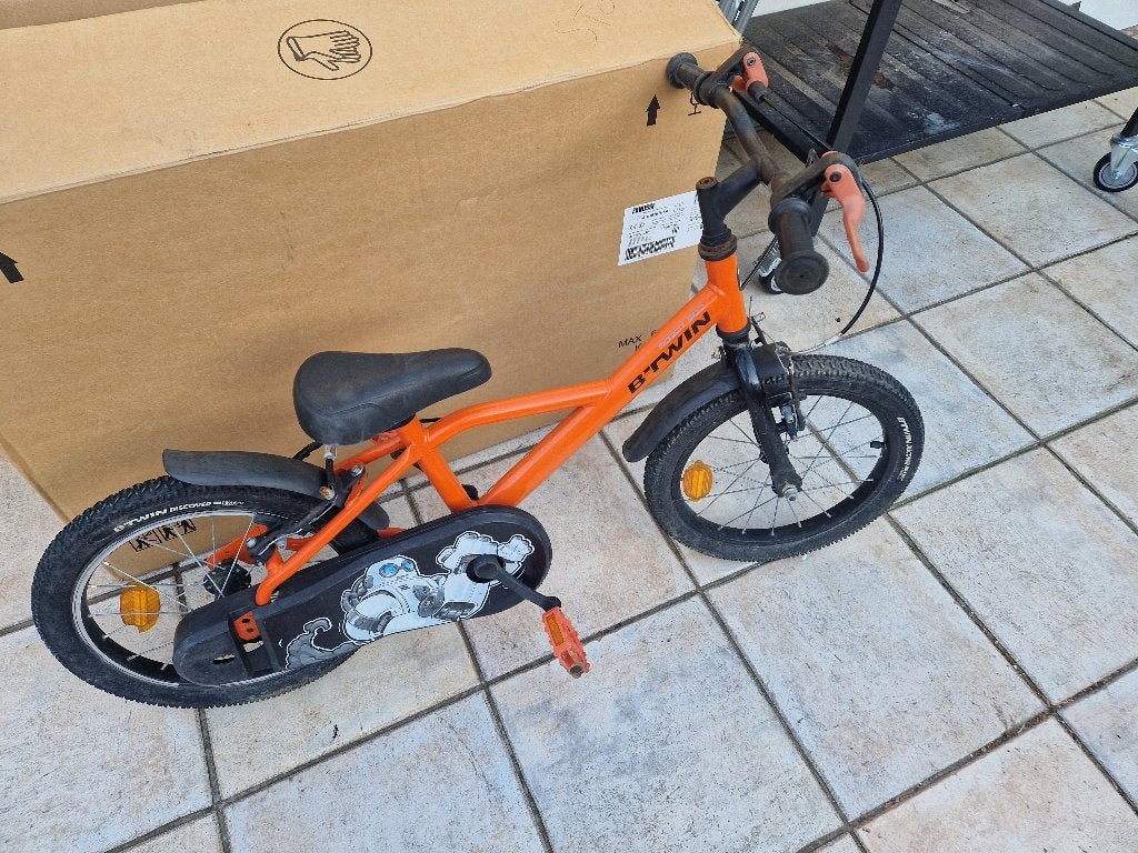 Kinderfietsjes, Fietsen en Brommers, Ophalen, Gebruikt, Minder dan 16 inch, B-Twin