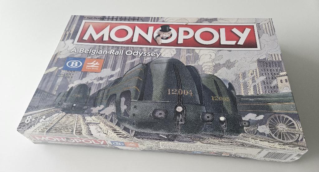 Monopoly " A Belgian Rail Odyssee (ongebruikt), Hobby en Vrije tijd, Gezelschapsspellen | Bordspellen, Ophalen