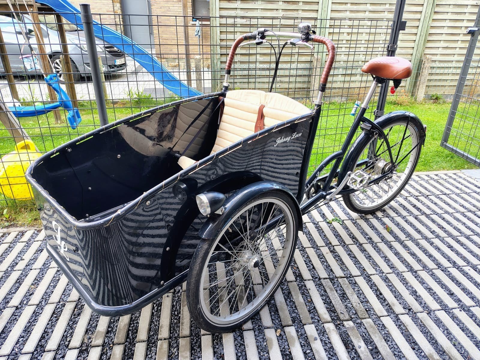 bakfiets Jonny Loco, Ophalen, Gebruikt, 2 kinderen, Johnny Loco