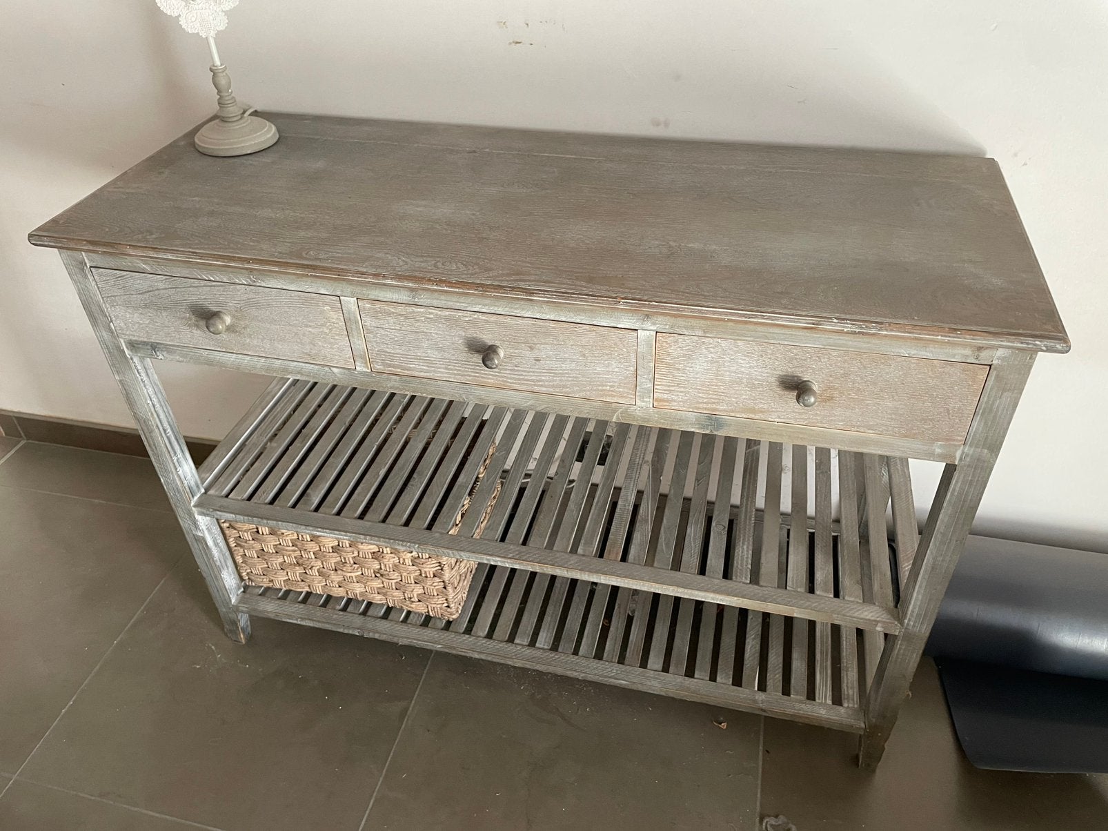 Grenen kast 120x87 cm, gebeitst, zeer goede staat!, Huis en Inrichting, Ophalen, Zo goed als nieuw