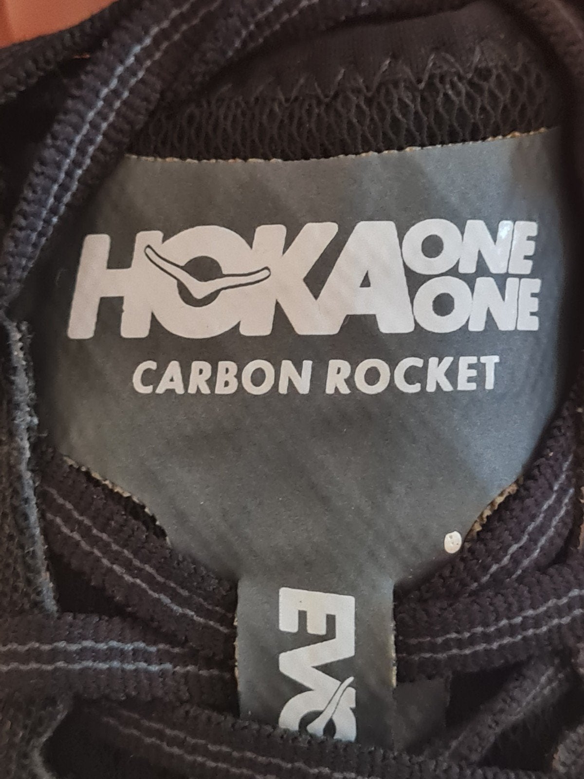 Hoka Carbon Rocket EVO 44 2/3, Overige merken, Gebruikt, Hardloopschoenen, Ophalen of Verzenden