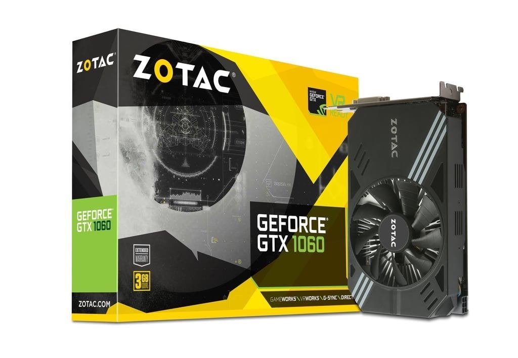 CARTE GRAPHIQUE GTX 1060 3G NIKEL, 8 GB, Comme neuf, Enlèvement, Zotac