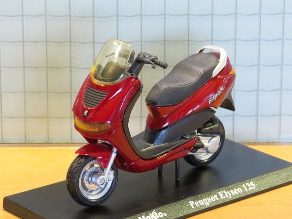 Peugeot Elyseo 1:18 blister, Hobby & Loisirs créatifs, Voitures miniatures | 1:18, Neuf, Moteur, Maisto, Enlèvement ou Envoi