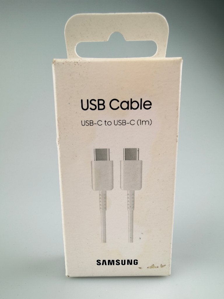 Gloednieuwe, originele Samsung USB-C naar USB-C-kabel, Telecommunicatie, Mobiele telefoons | Telefoon-opladers, Nieuw, Ophalen of Verzenden