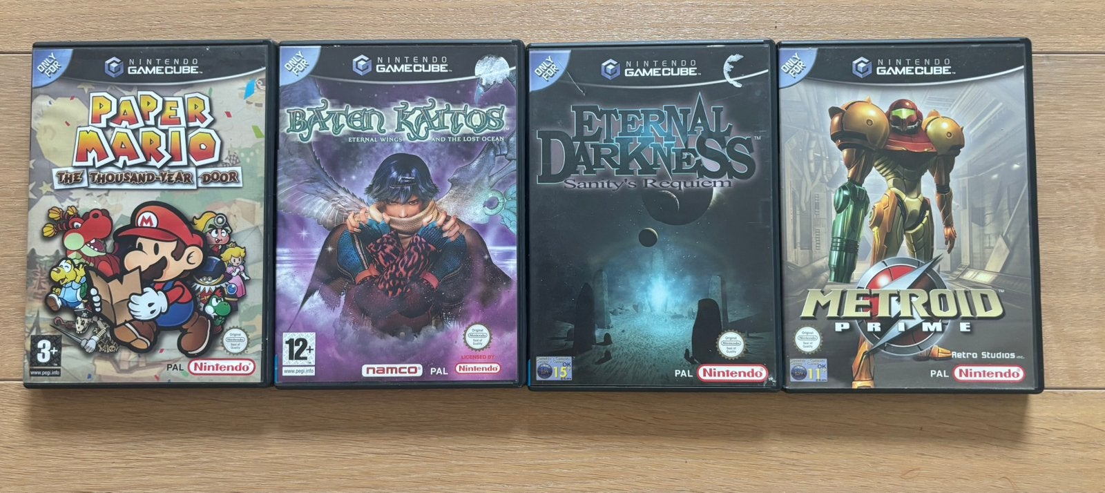 4 games nintendo gamecube - CIB, Ophalen of Verzenden, Zo goed als nieuw