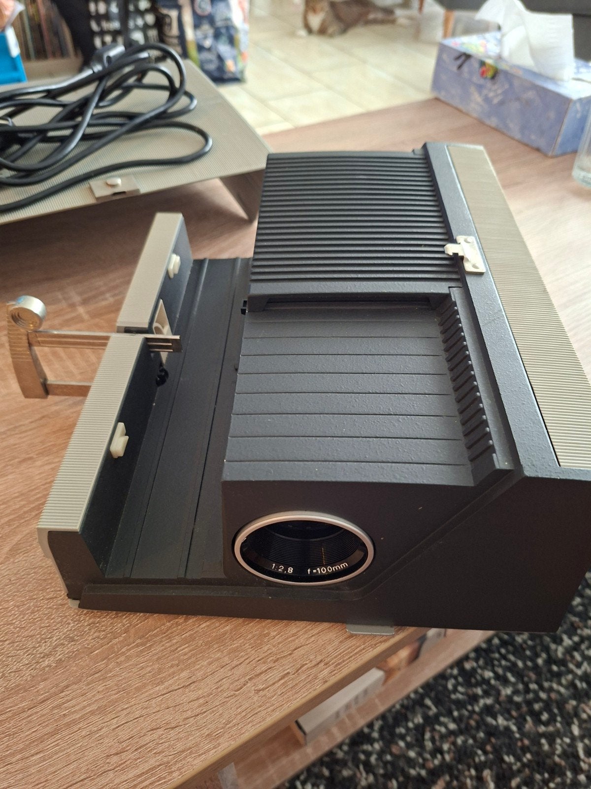 Dia projector Sawyer's 500R, Ophalen