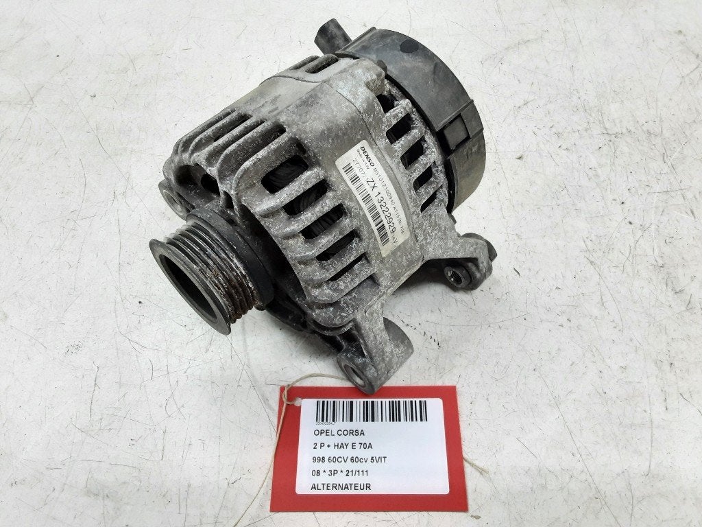 ALTERNATEUR Opel Corsa D (01-2006/12-2014) (ZX13222929), Utilisé, Rue de l'Espoir 34 34
4030  GRIVEGNÉE, BE, Info@Collignon.be