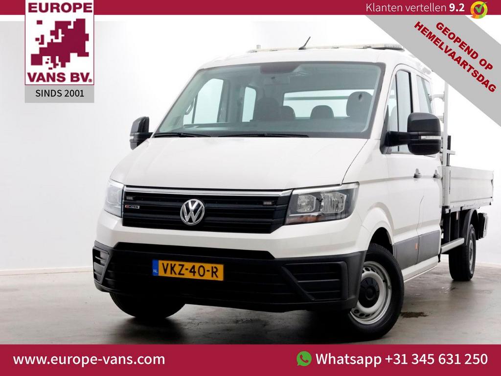 Volkswagen Crafter 35 2.0 TDI 177pk 4Motion 4x4 D.C. Open La, Auto's, Bestelwagens en Lichte vracht, Wit, Electronic Stability Program (ESP)