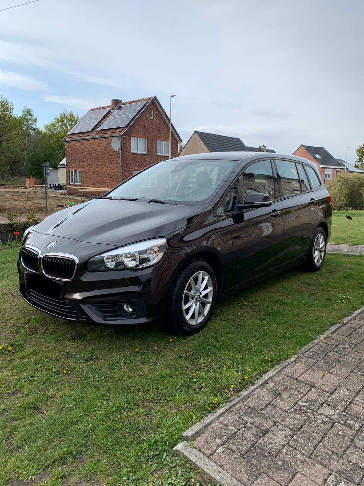Bmw 216d gran tourer 5 zitplaatsen 110d km, Auto's, Voorwielaandrijving, Overige kleuren, Leder, 5 deurs