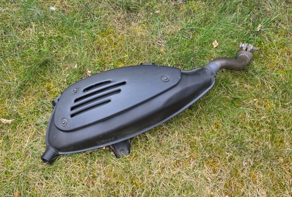 Echappement d'origine Vespa GTS/GTV, Enlèvement ou Envoi, Comme neuf, Pot d'échappement, Vespa