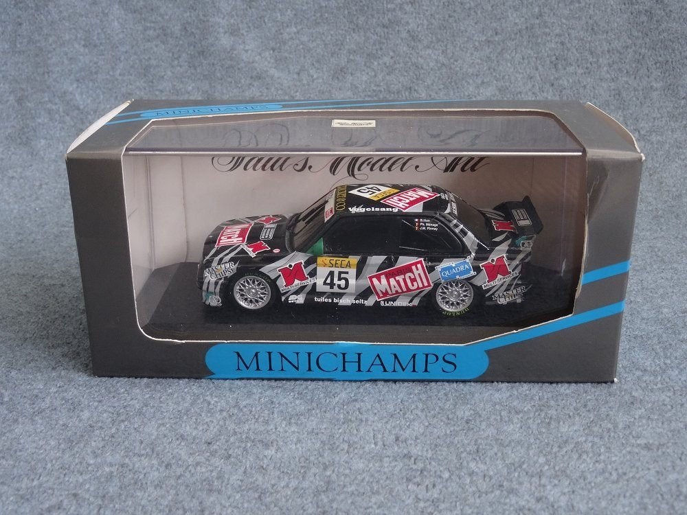 BMW E30 M3 DTM #45 1994 24h Spa Francorchamps Minichamps, Enlèvement ou Envoi, Utilisé, Voiture, MiniChamps