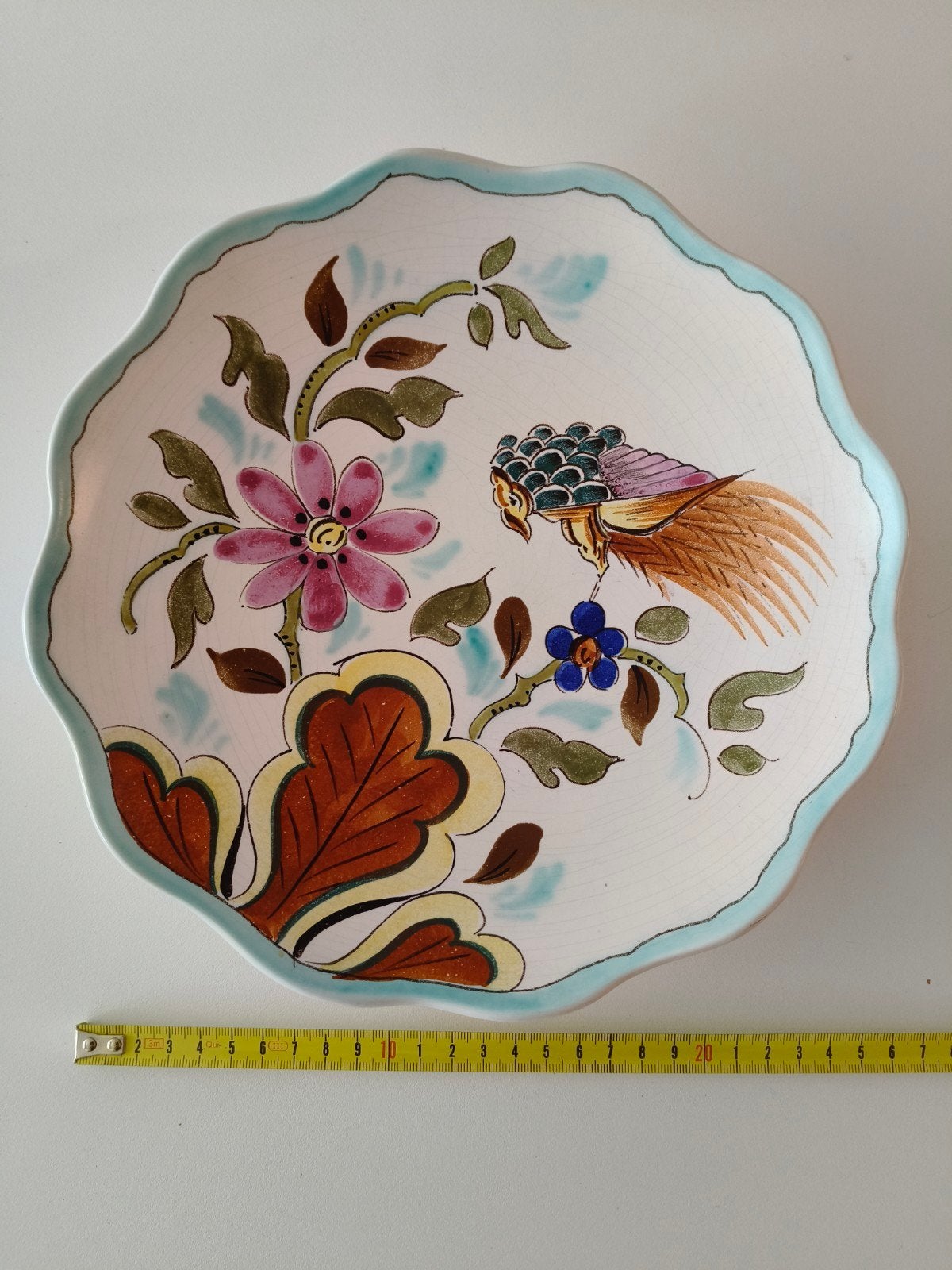 Sierbord Gouda plateel, Antiek en Kunst, Ophalen of Verzenden