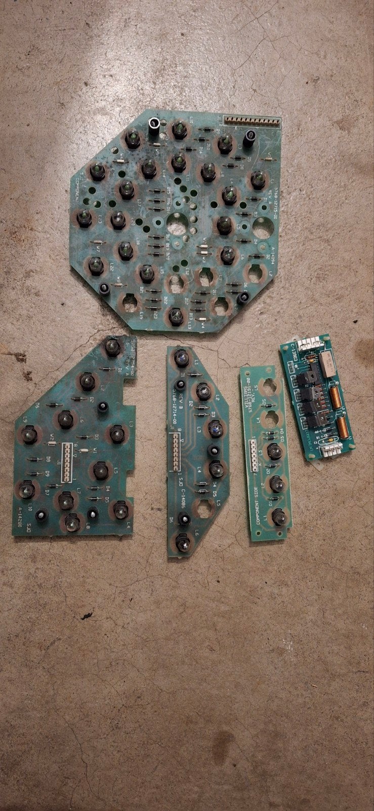 Williams funhouse flipperkast lamp boards, Gebruikt, Elektronisch, Onderdeel of Defecte kast, Ophalen of Verzenden