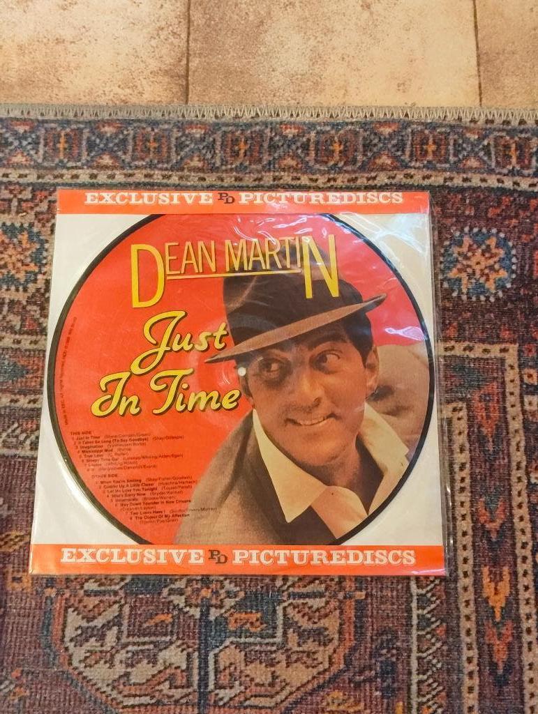 2 Picture Discs (Lp's) van Dean Martin, Cd's en Dvd's, Gebruikt, Verzenden, Picture disc, Voor 1960