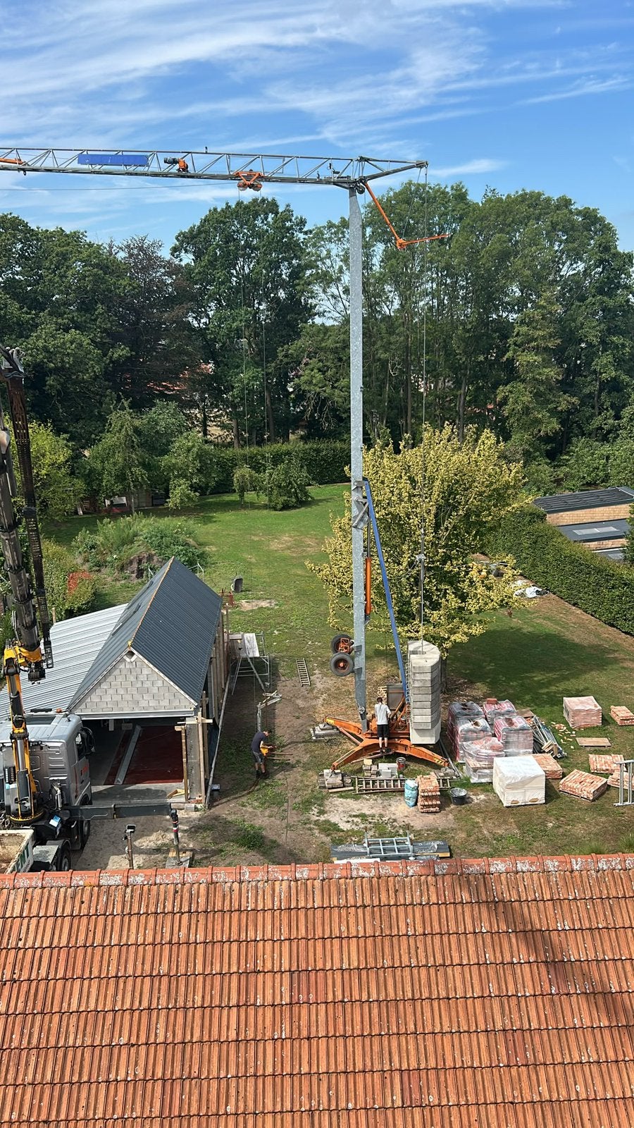 Arcomet A24 bouwkraan, Doe-het-zelf en Bouw, Ophalen of Verzenden, Gebruikt, Bouwlift