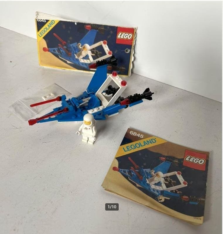 Lego space classic - Cosmic Charger - 6845, Enfants & Bébés, Jouets | Duplo & Lego, Lego, Ensemble complet, Pièces supplémentaires incluses