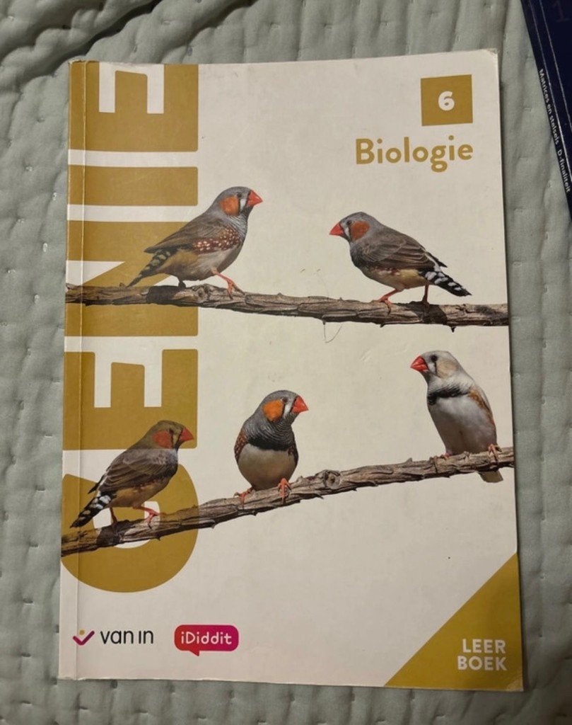 leerboek biologie biogenie 6, Biologie, Utilisé, Secondaire, Enlèvement