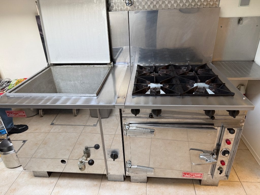 Groot Keuken Fornuis, Zakelijke goederen, Ophalen, Gebruikt, Fornuis, Frituur en Grillen