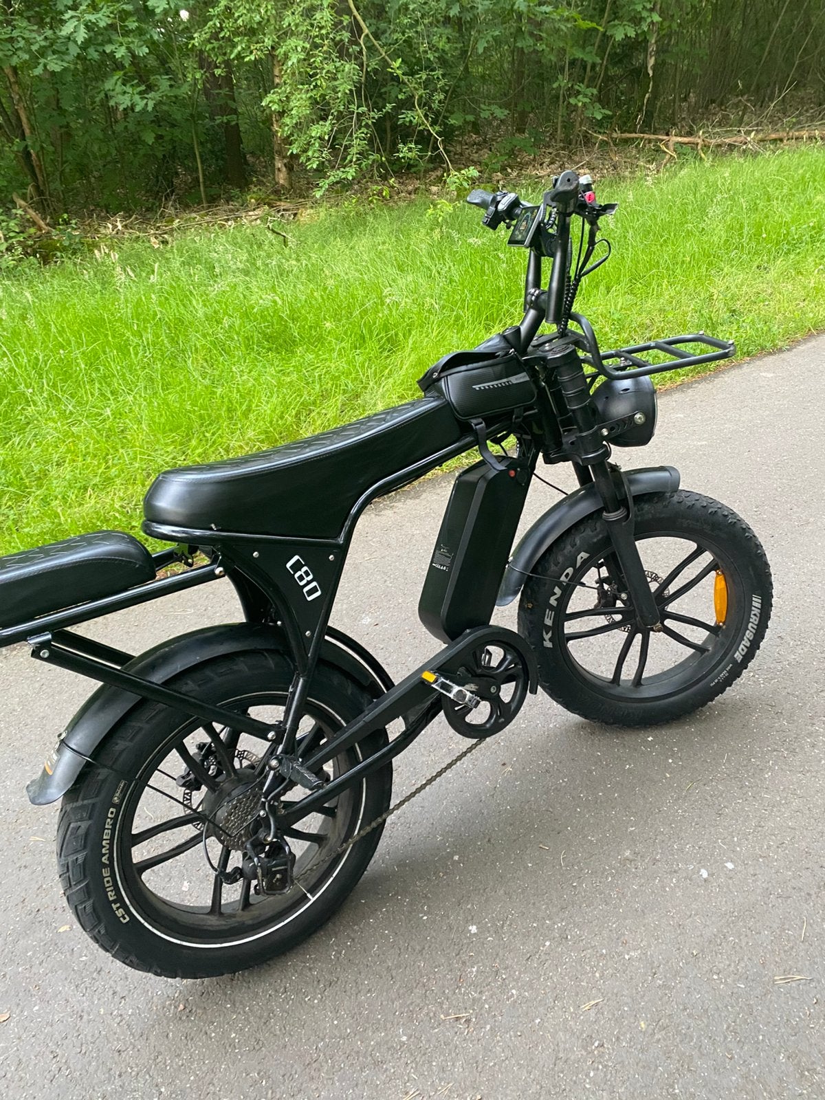 Fatbike, Fietsen en Brommers, Elektrische fietsen, Ophalen, Zo goed als nieuw