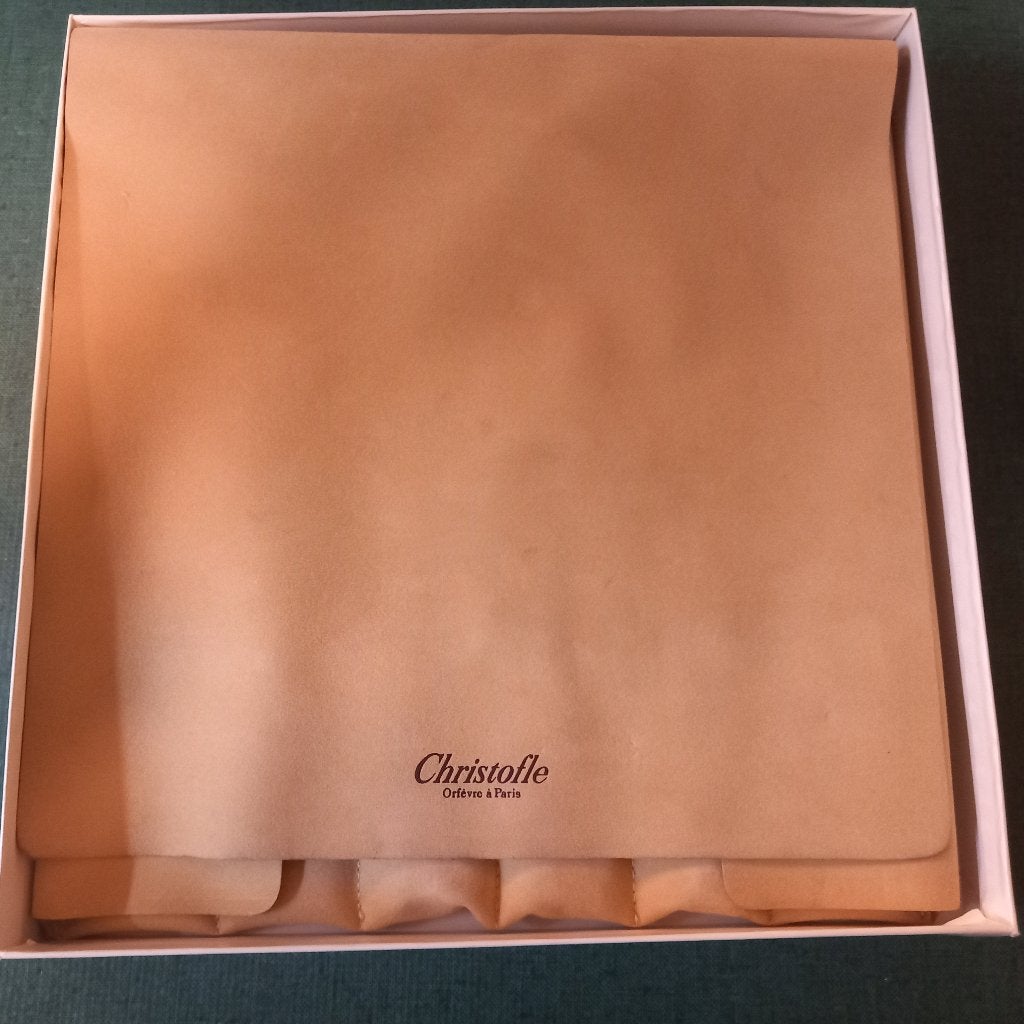 Lot de set de 12couverts Christofle modele Aria, Antiek en Kunst, Antiek | Bestek, Ophalen