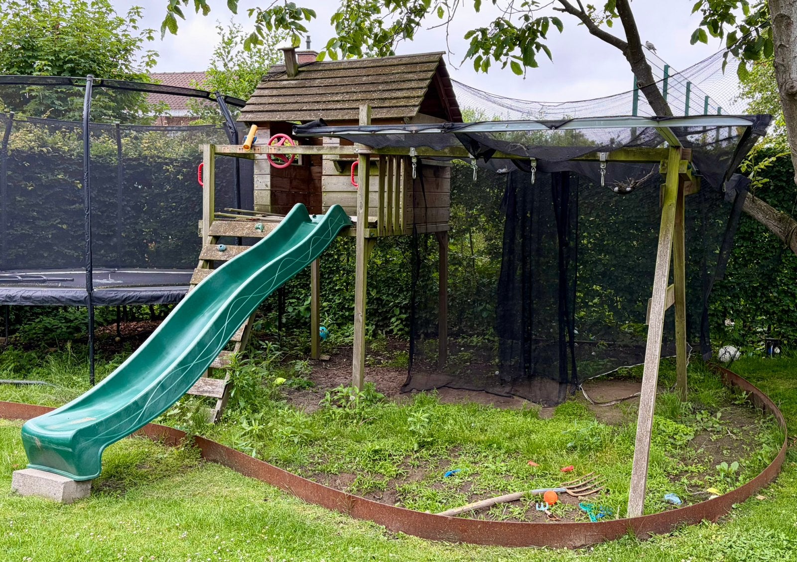 Speelhuis Wickey, Kinderen en Baby's, Speelgoed | Buiten | Speeltoestellen, Ophalen, Gebruikt
