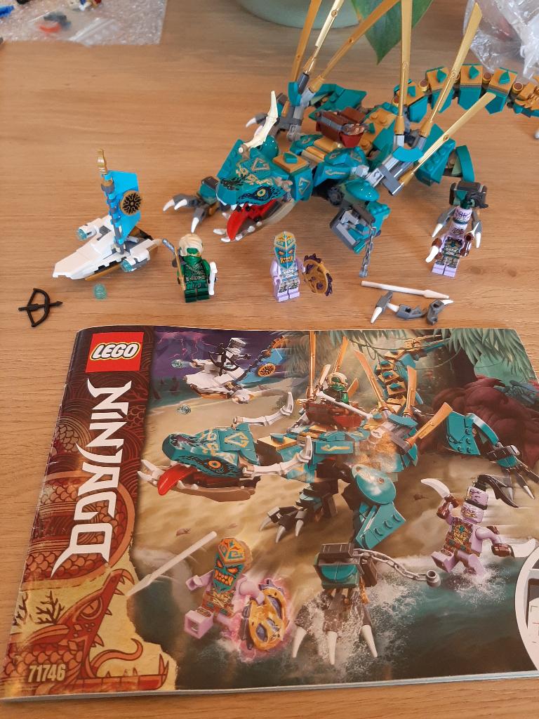 Lego Ninjago set 71746 Jungle Dragon, Kinderen en Baby's, Speelgoed | Duplo en Lego, Zo goed als nieuw, Lego, Complete set, Compleet