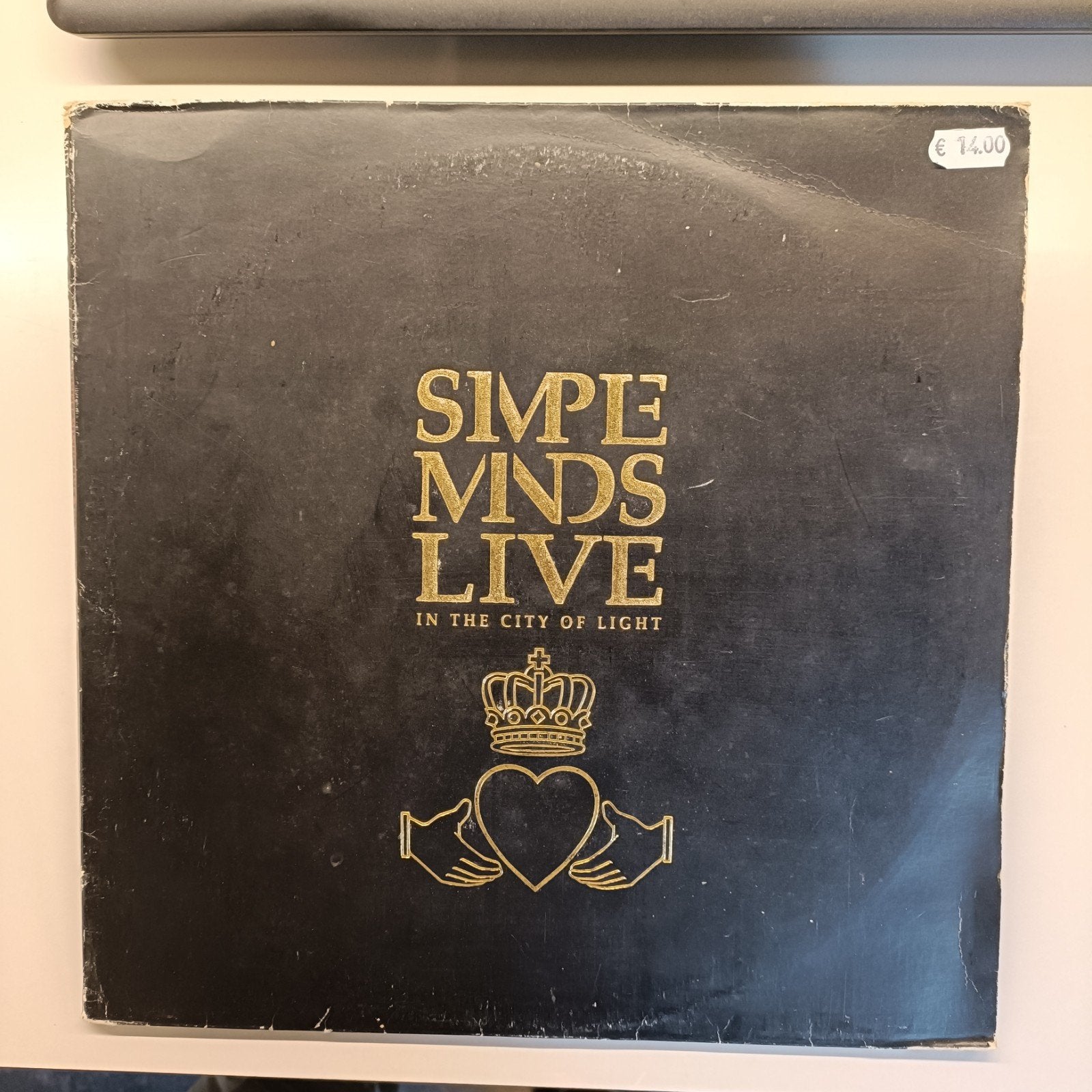 LP Simple Minds -  Live in the city of light, Enlèvement ou Envoi, LP