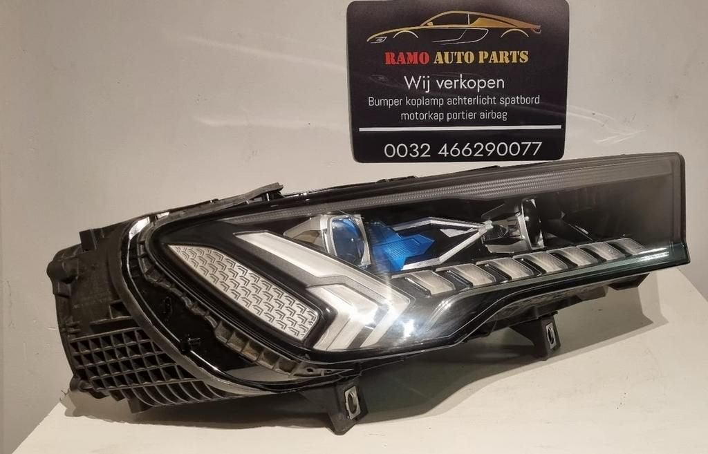 Koplamp Audi Q7 4M Facelift LASER LED 4M0 Rechts 4M0941086C, -, Utilisé, -, -