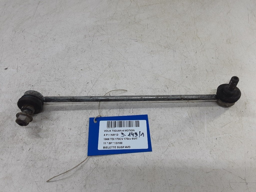 BIELLETTE DE BARRE STABILISATRICE AVANT DROIT Volkswagen, Volkswagen, Mevr. I. Hauben, Utilisé, Rue de l'Espoir 34 34
4030  GRIVEGNÉE, BE