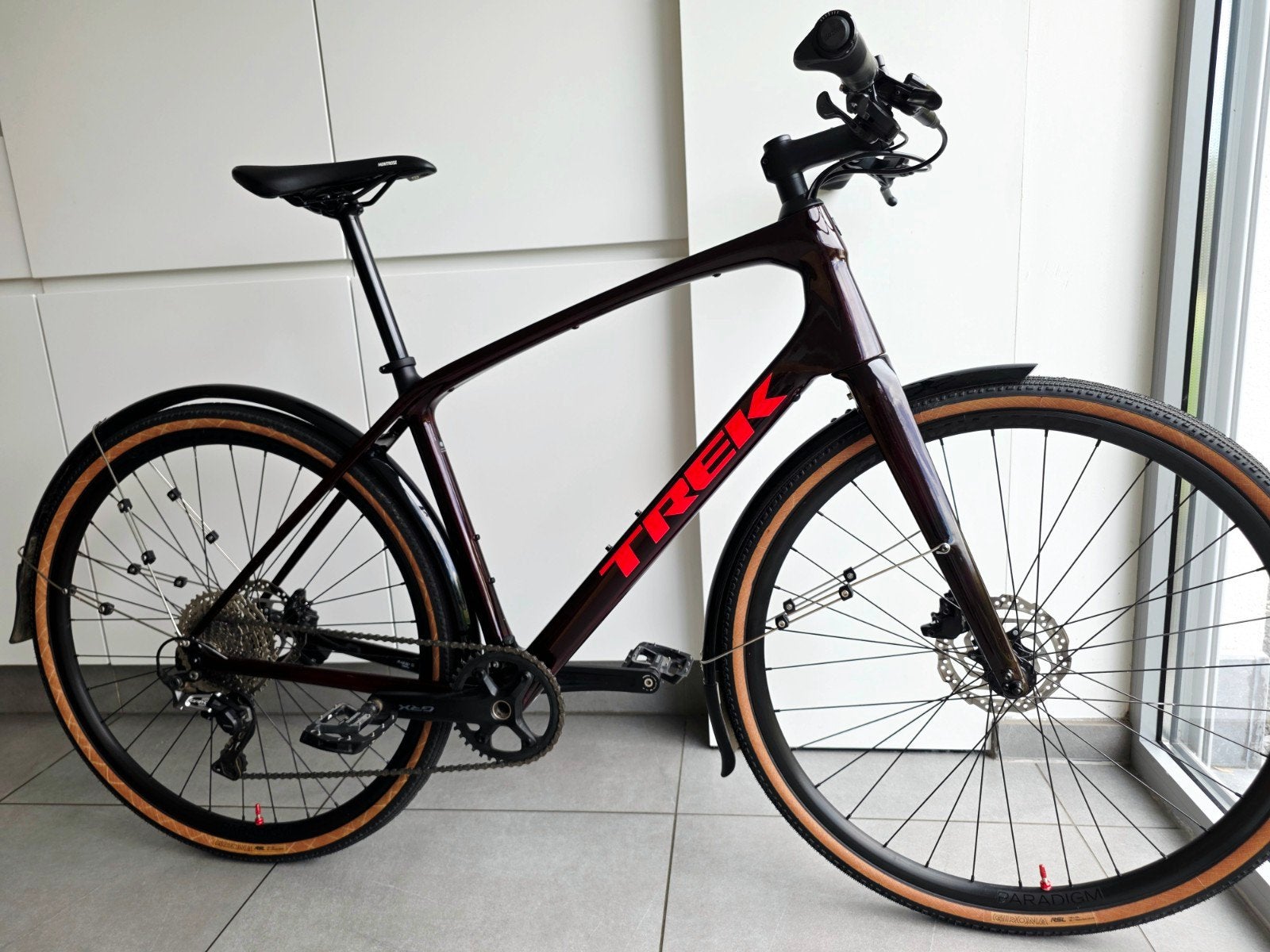 Trek FX Sport 5 Carbon GRX 800, taille L, 2024, 10 kg, Autres marques, 10 à 15 vitesses, Comme neuf, Enlèvement