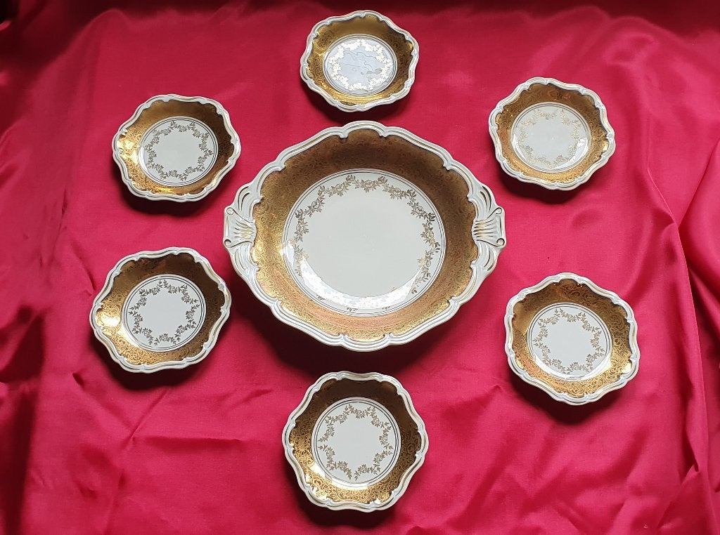 Coffret MARION de style KRONACH BAVARIA datant de 1950, Antiquités & Art, Enlèvement ou Envoi