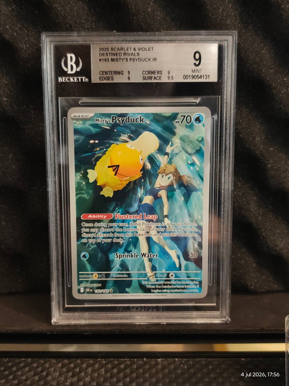 Beckett 9 Psyduck (Destined rivals), Hobby en Vrije tijd, Verzamelkaartspellen | Pokémon, Ophalen of Verzenden