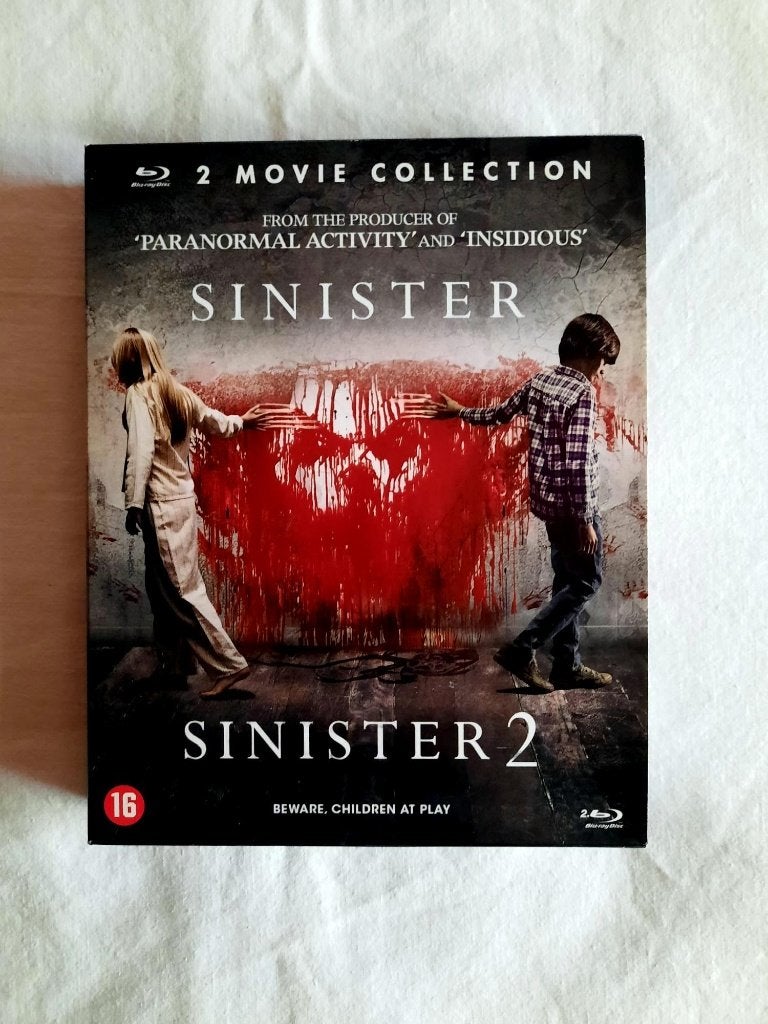 Sinister 1 & 2 – 2-Movie Collection, Cd's en Dvd's, Blu-ray, Nederlands, Vanaf 16 jaar, Film, Zo goed als nieuw