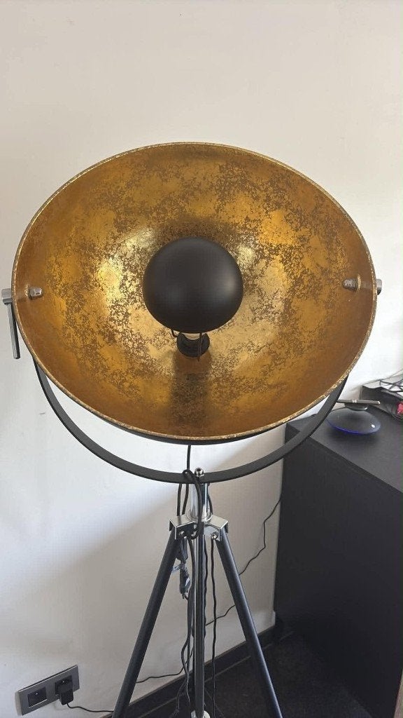 lampen vloerlamp, Huis en Inrichting, Ophalen, Gebruikt, Metaal, Design