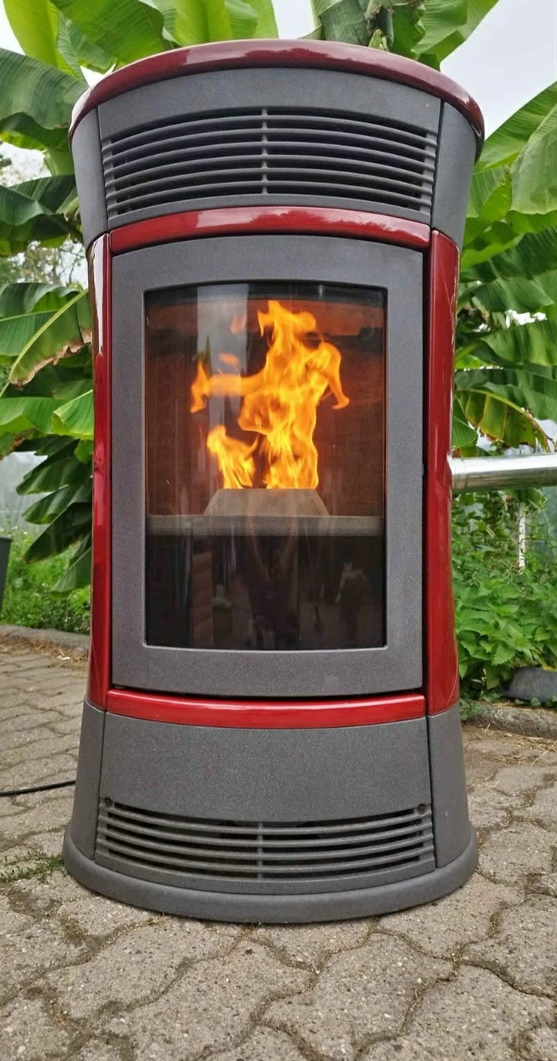Pelletkachel edilkamin cherie 11kw gratis levering !, Elektrisch, Ophalen of Verzenden, Zo goed als nieuw, Pelletkachel