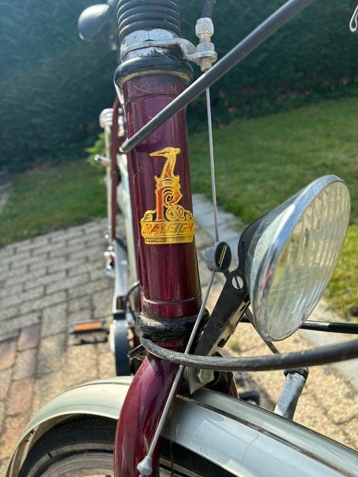 Raleigh herenfiets, Fietsen en Brommers, Ophalen, Zo goed als nieuw, 28 inch