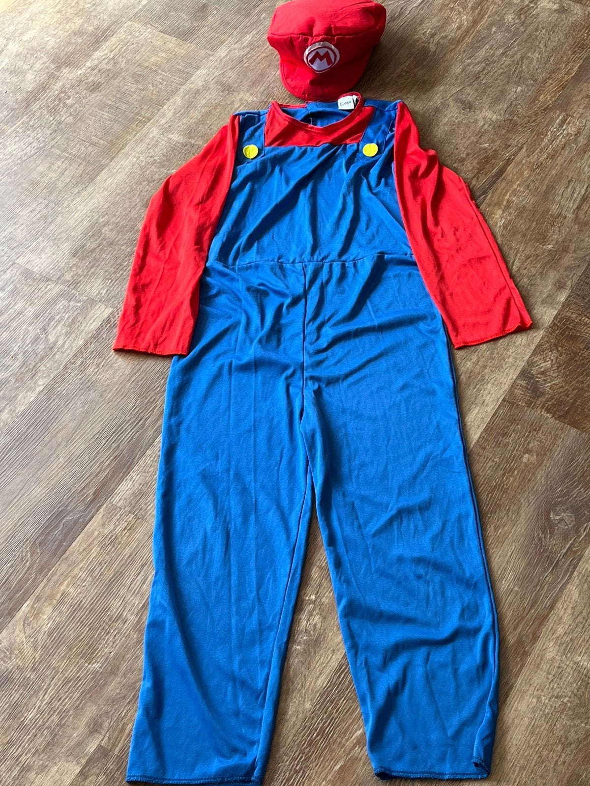 Super Mario verkleedpak maat 10-12 jaar, Kinderen en Baby's, Ophalen, Zo goed als nieuw