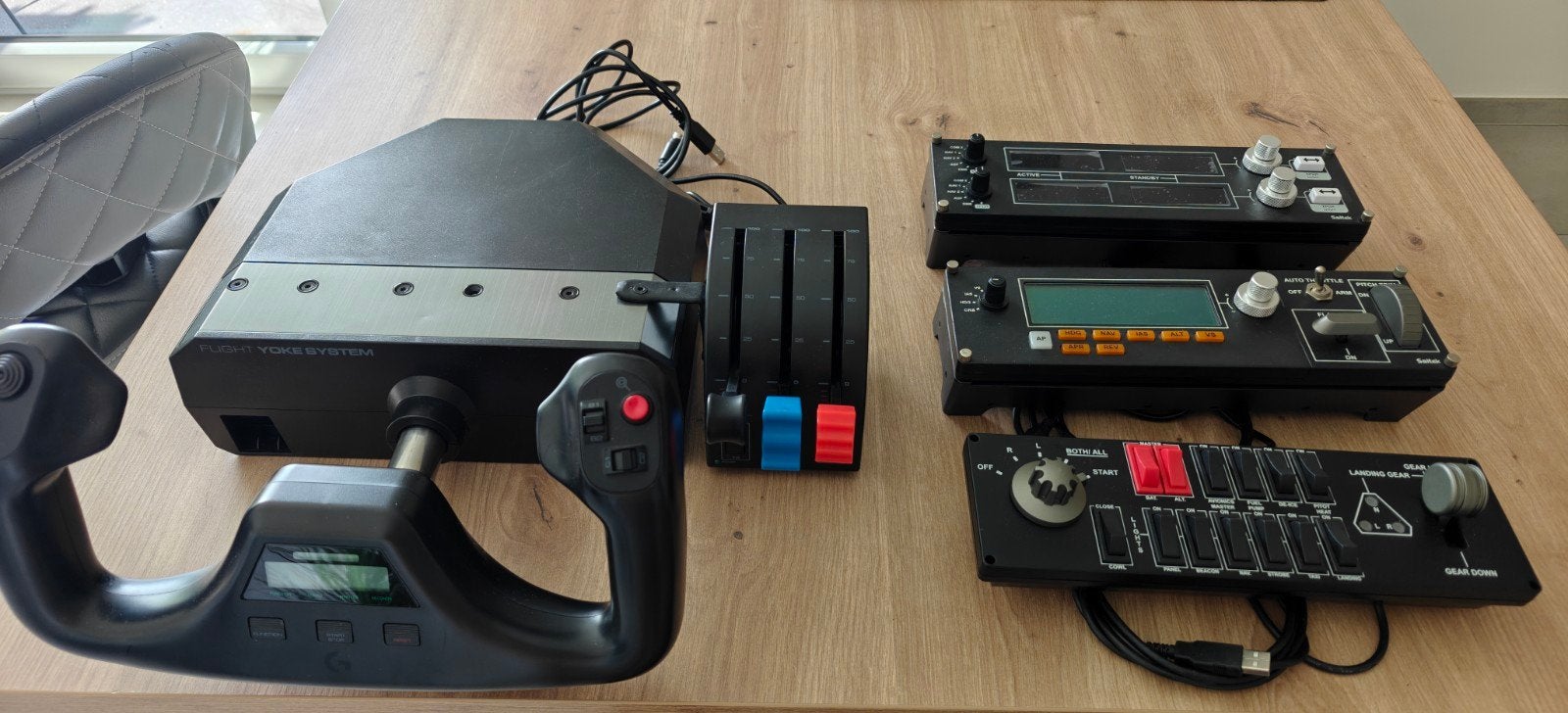 Flight sim vluchtbesturing en instrumenten, Computers en Software, Joysticks, Ophalen