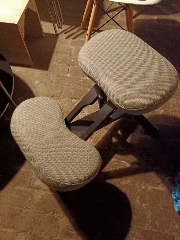 ergonomische bureaustoel, Ophalen, Zwart, Zo goed als nieuw, Bureaustoel