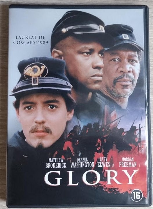 DVD GLORY (AMERIKAANSE BURGEROORLOG), Vanaf 16 jaar, Nederlands, Ophalen of Verzenden, Zo goed als nieuw