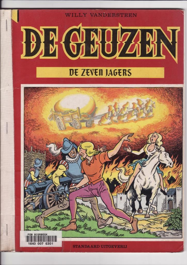 De Geuzen nr. 1 : de zeven jagers Willy Vandersteen, Eén stripboek, Ophalen of Verzenden, Gelezen