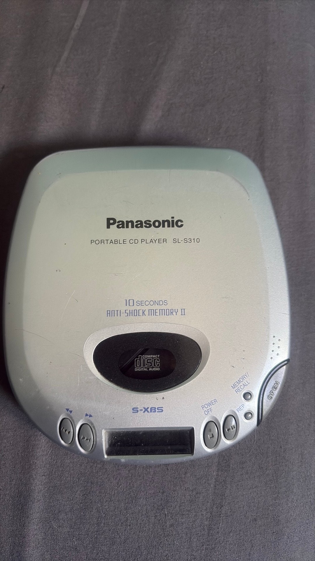 Portebel cd player Panasonic van de jaren 90, Audio, Tv en Foto, Walkmans, Discmans en Minidiscspelers, Ophalen, Discman