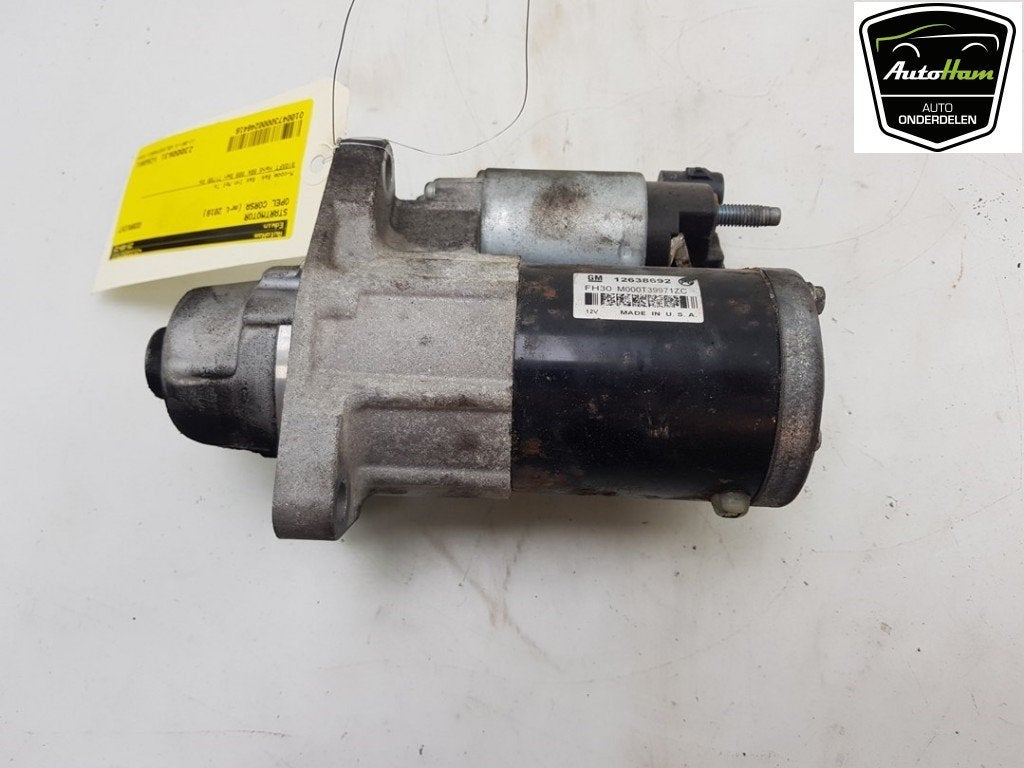 DÉMARREUR Opel Corsa E (|12638692|M000T39971ZC|55503729|), Opel, Opel Automobile GmbH, Utilisé, Kontakt-opel@opel.com